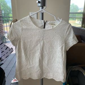 Monteau lace top size XS - white